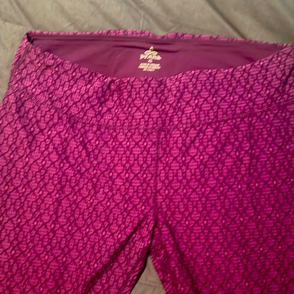 prana leggings, XL, maroon
